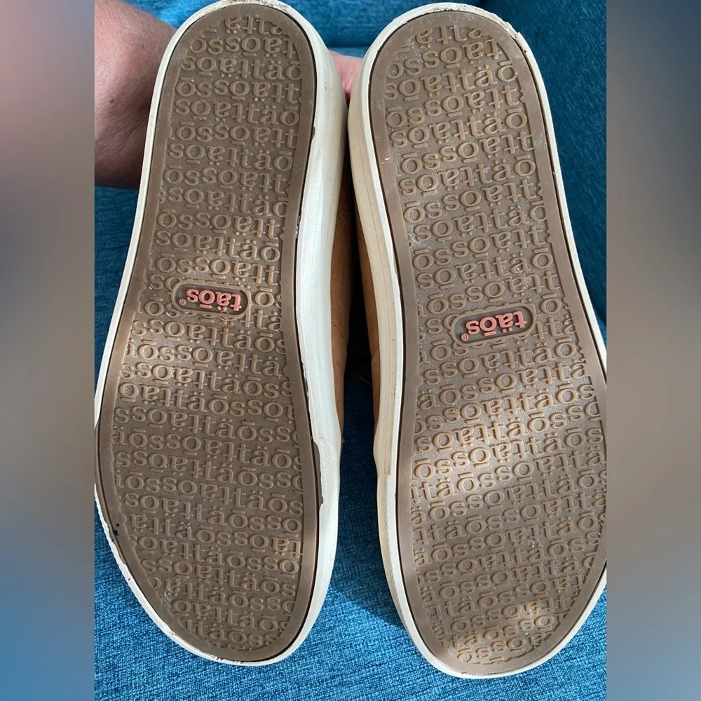 Taos Caramel High-Top Lace up Leather Sneakers - Picture 7 of 8